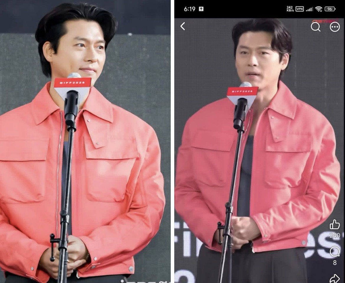 Cuplikan di balik layar dari Hyun Bin