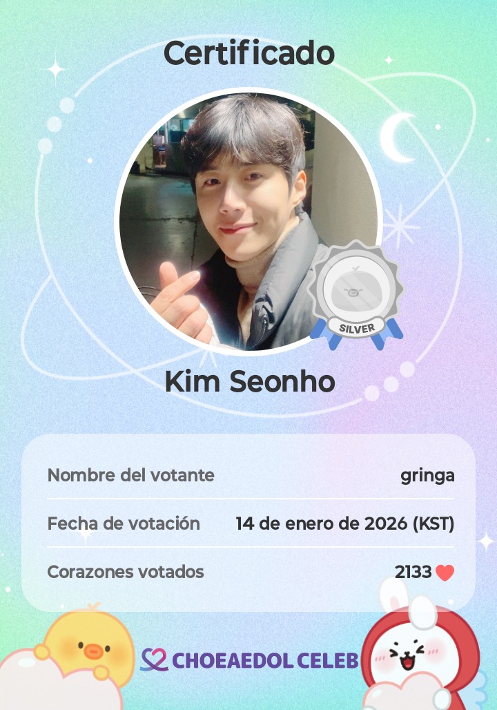 Latest photo of Kim Seonho