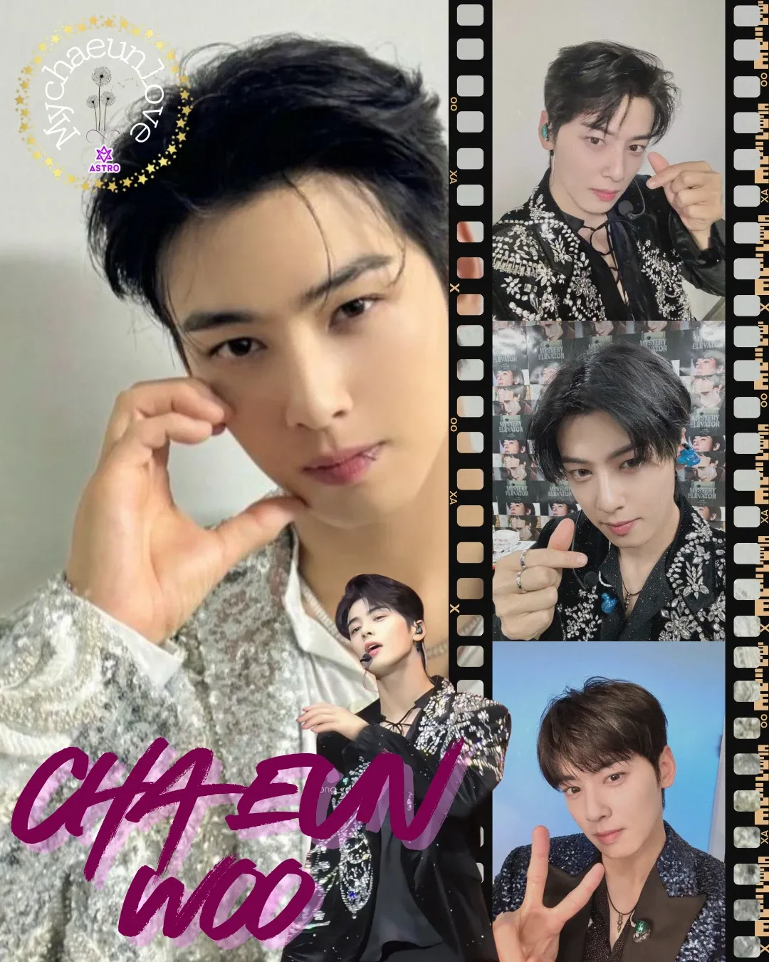 A moment captured by a fan of Cha Eunwoo