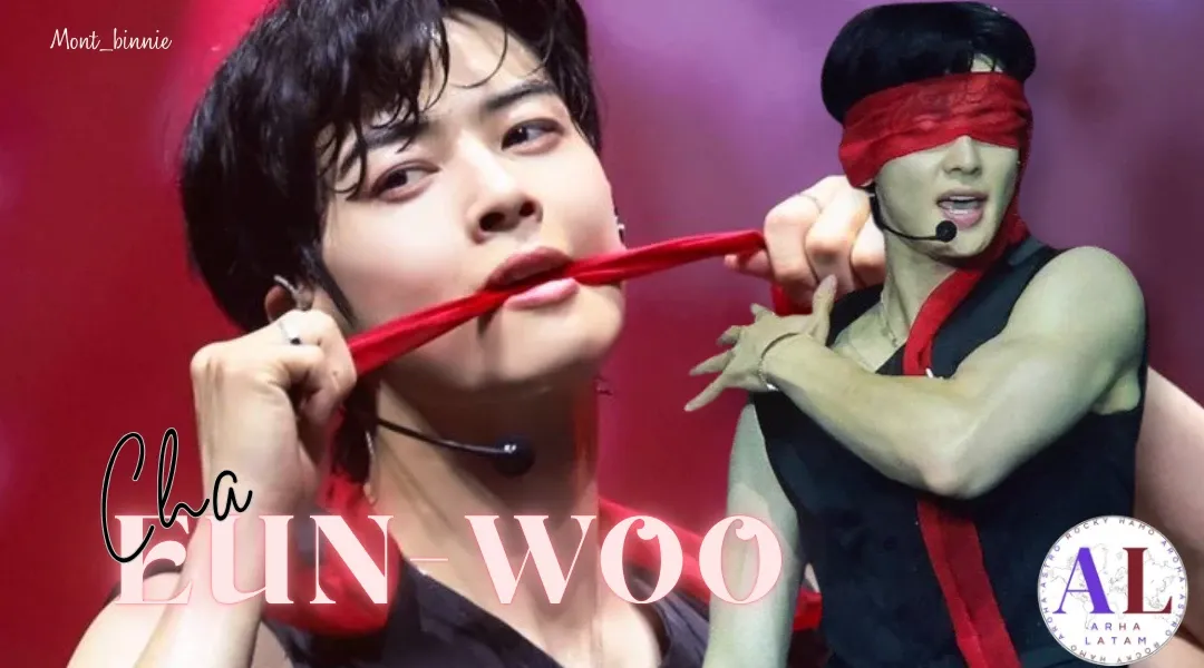 Behind-the-scenes cut of Cha Eunwoo