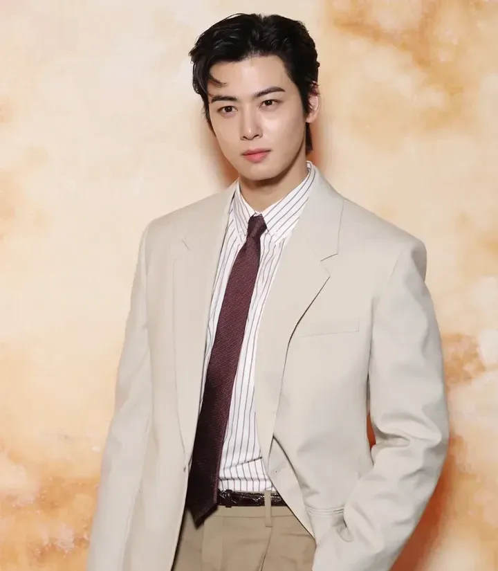 Recent activity shot of Cha Eunwoo