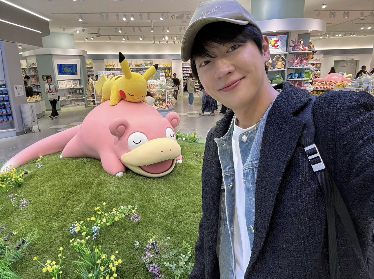 A moment captured by a fan of Lee Sangyeob