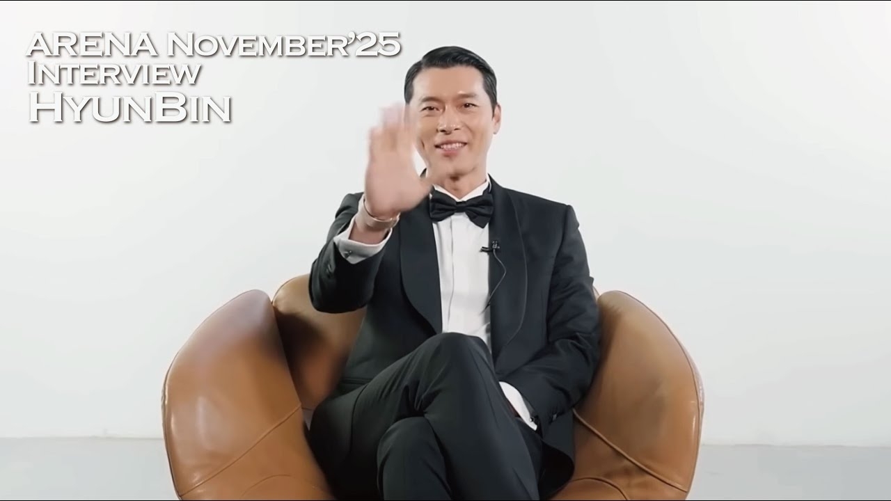 Behind-the-scenes cut of Hyun Bin