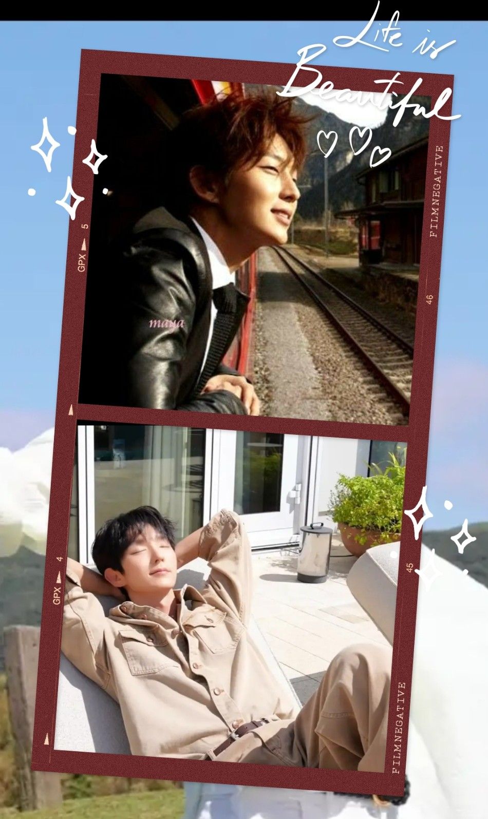 Behind-the-scenes cut of Lee Joongi