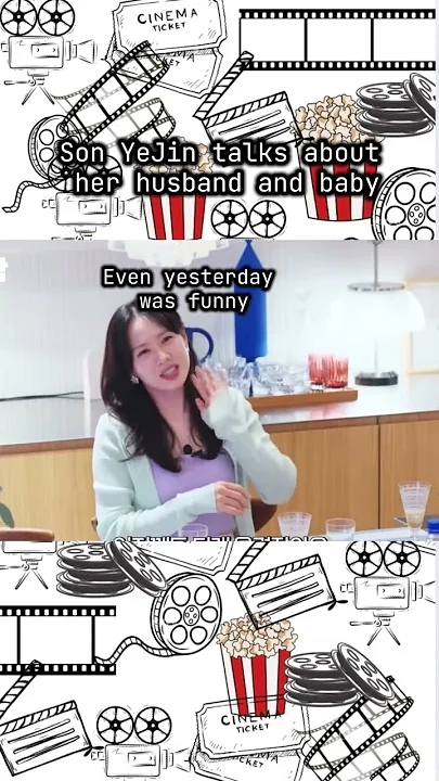 Behind-the-scenes cut of Son Yejin