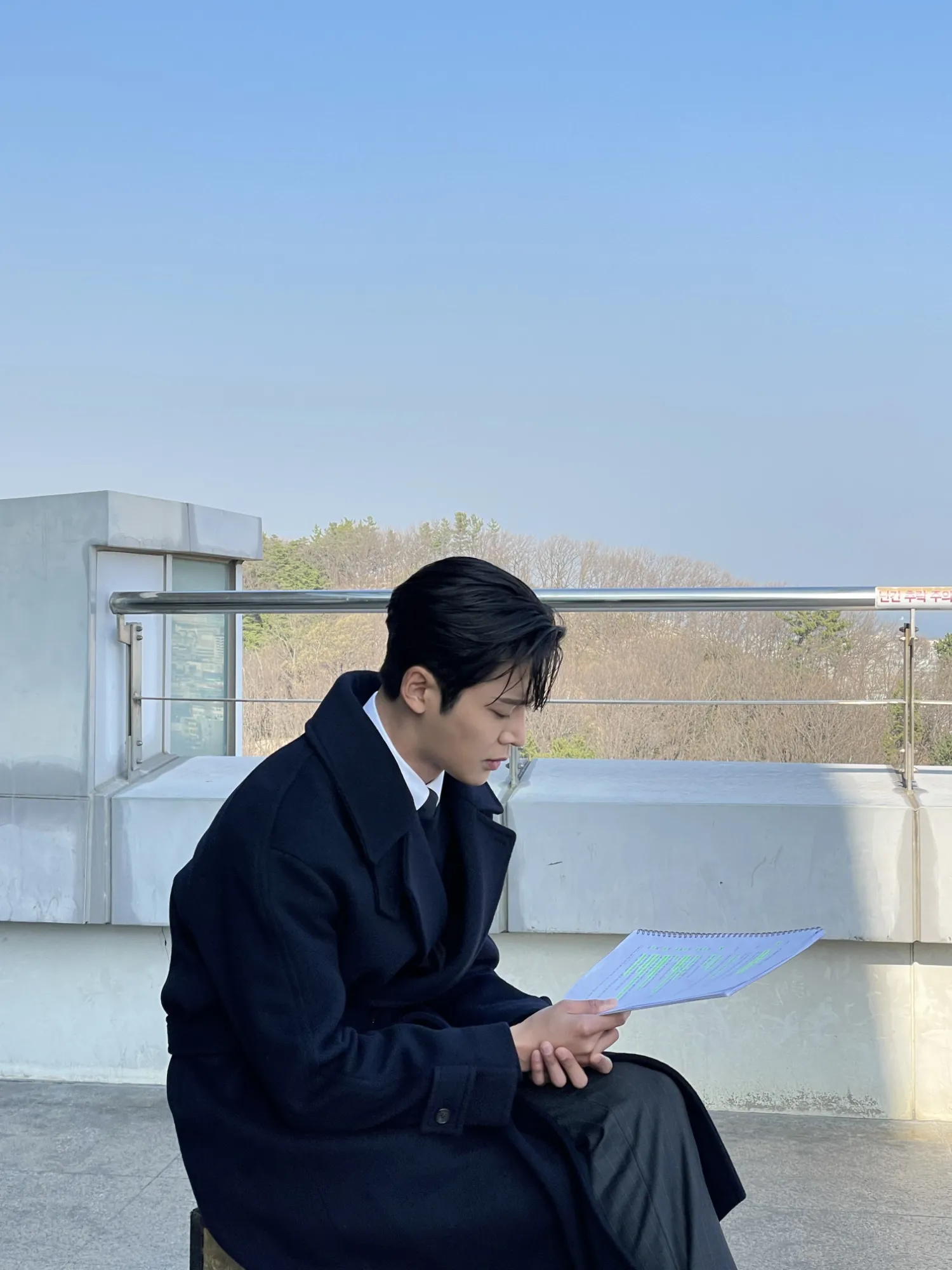 Momen yang diabadikan oleh penggemar Rowoon