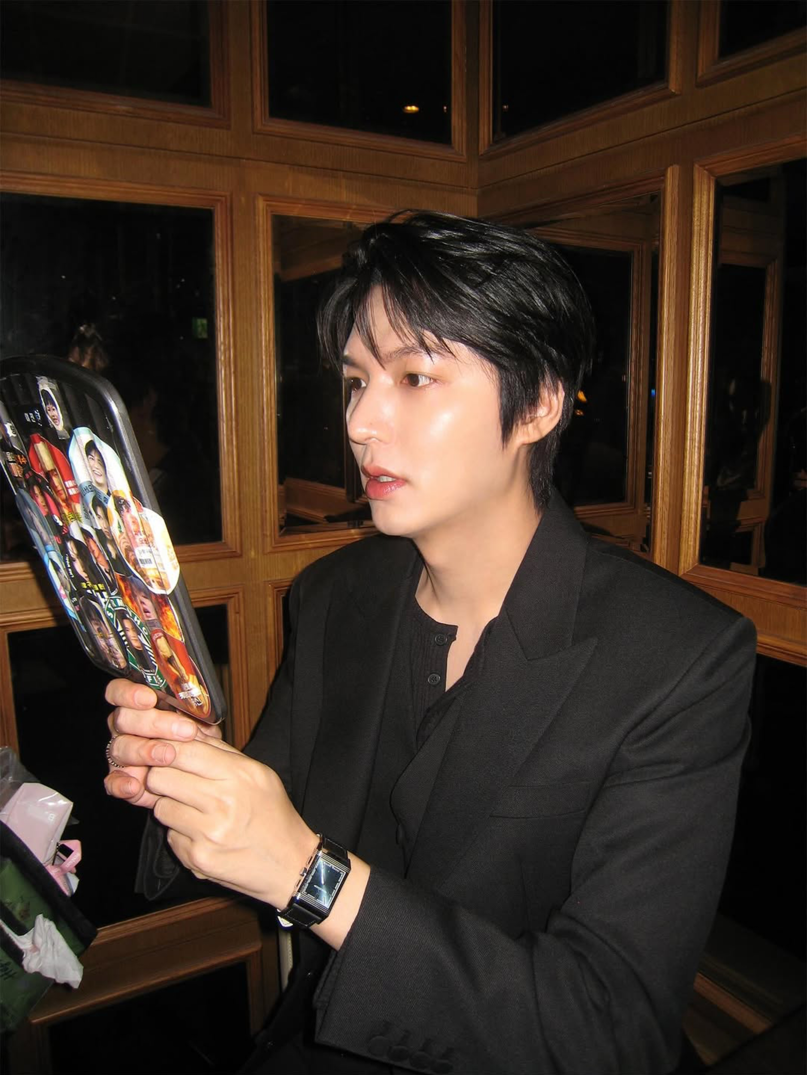 Recent activity shot of Lee Minho