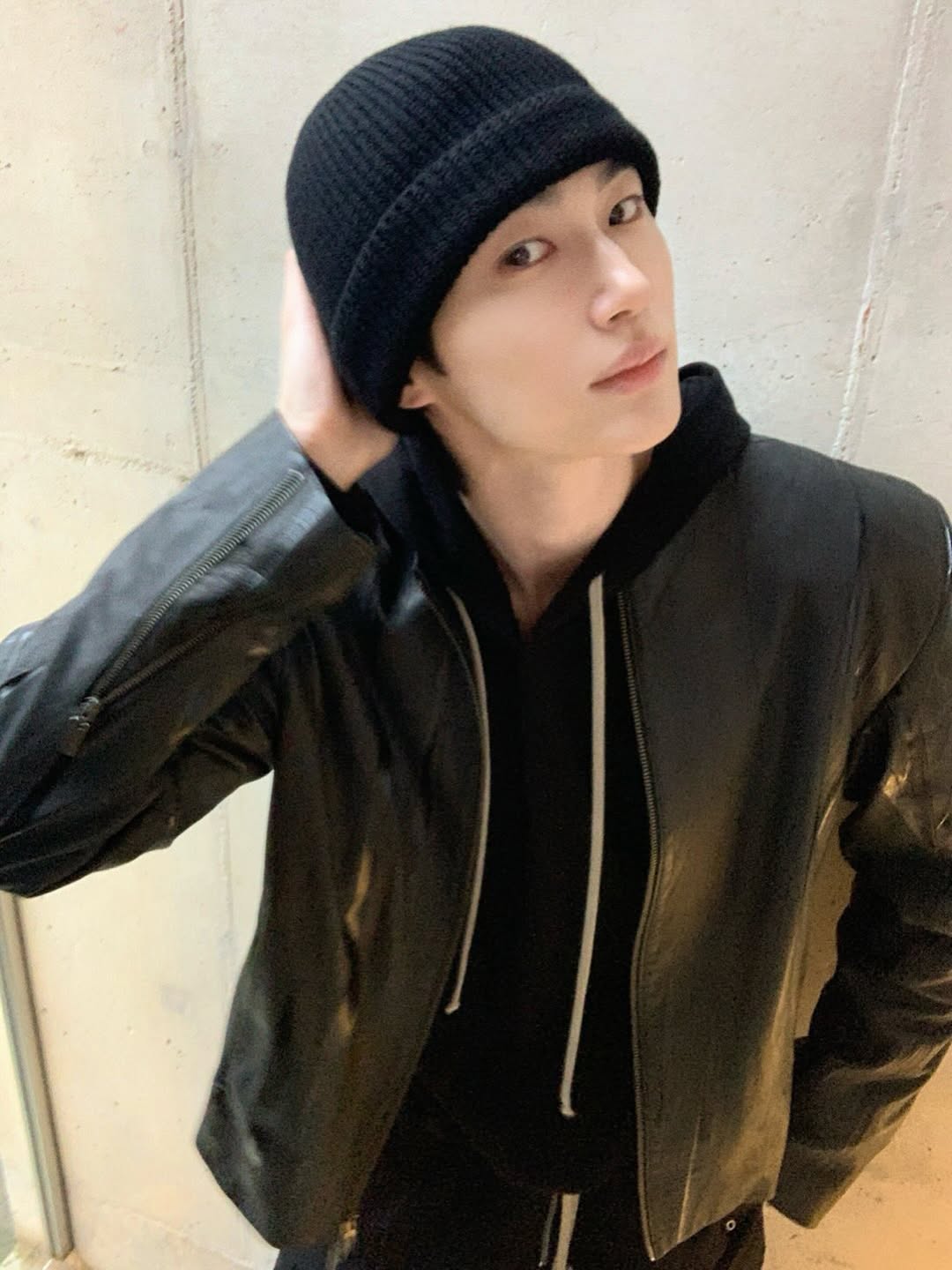 A moment captured by a fan of Byeon Wooseok