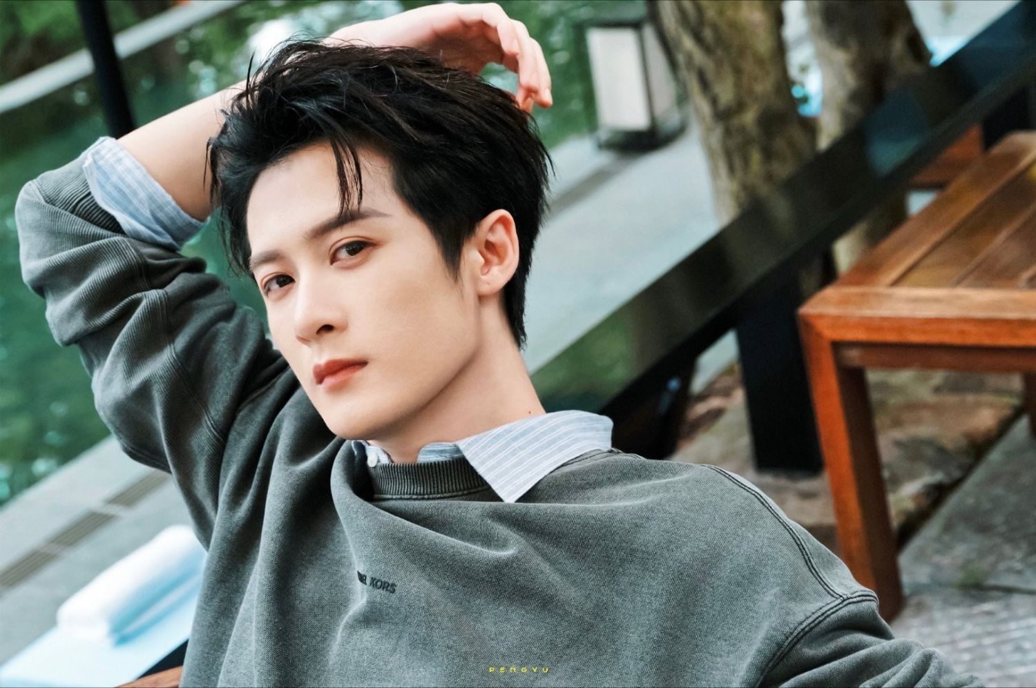 A moment captured by a fan of Tan Jianci