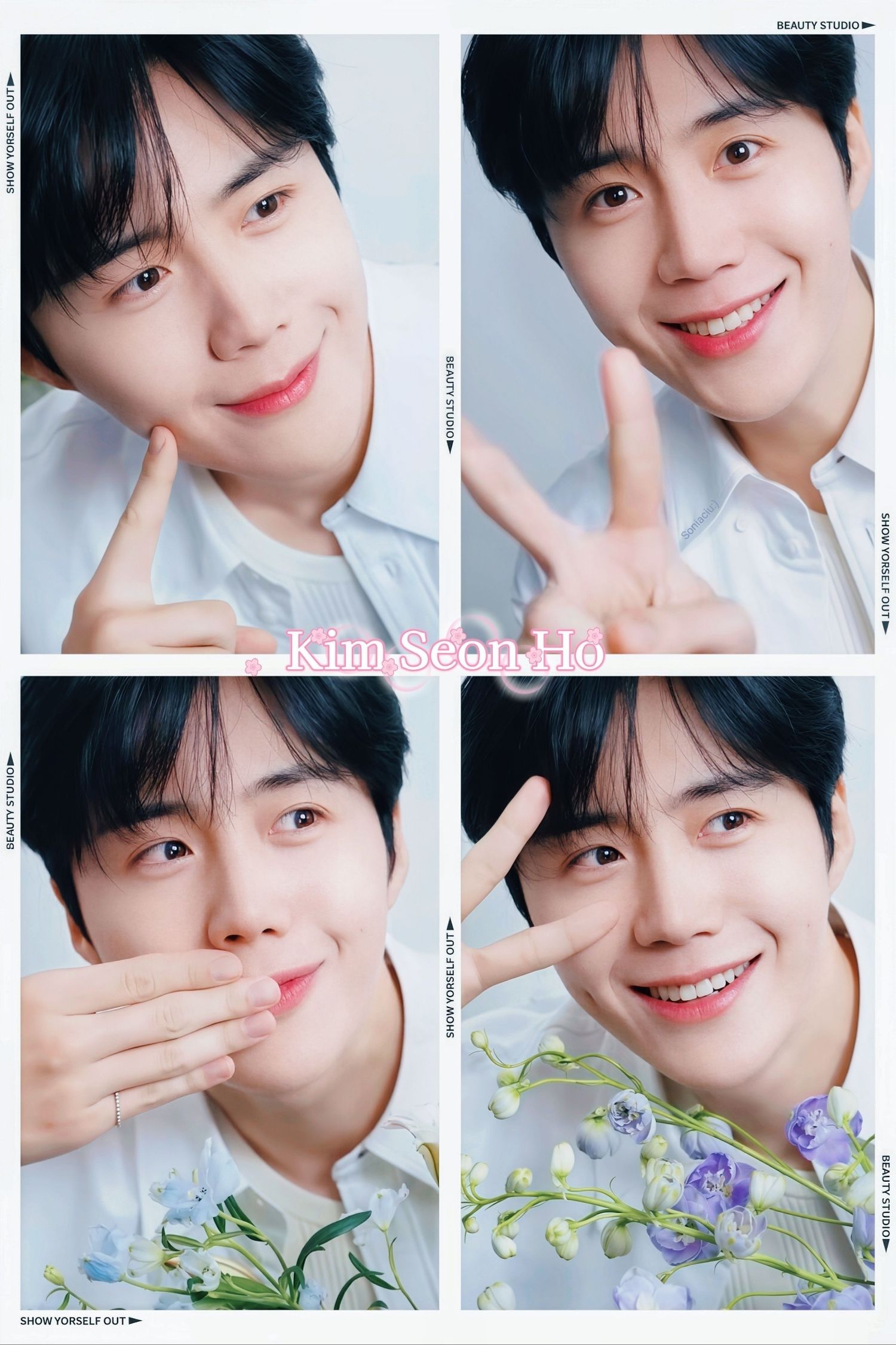 粉絲拍下的金宣虎瞬間