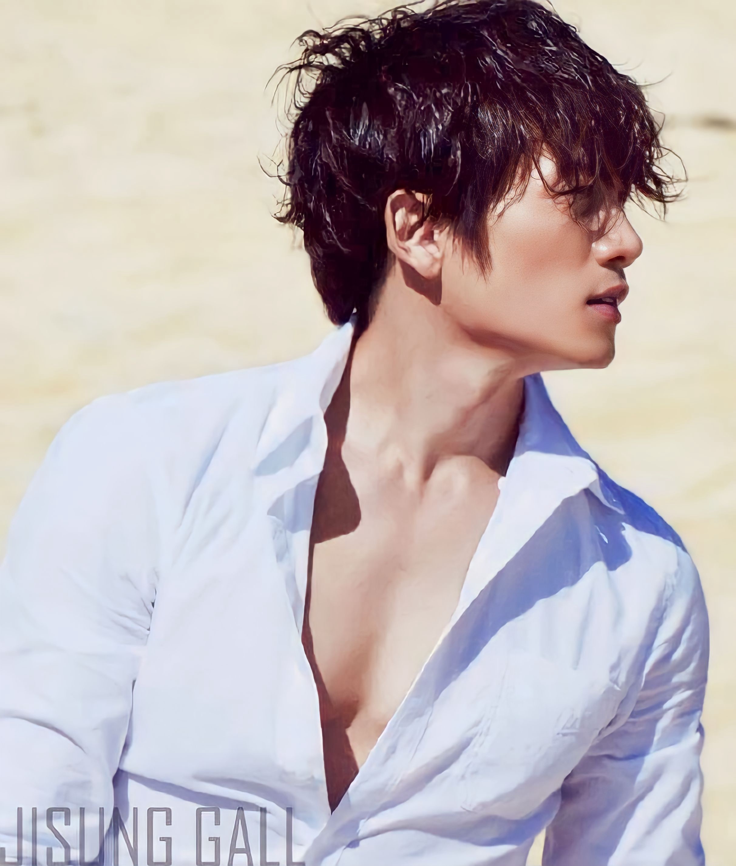 A moment captured by a fan of Ji Sung