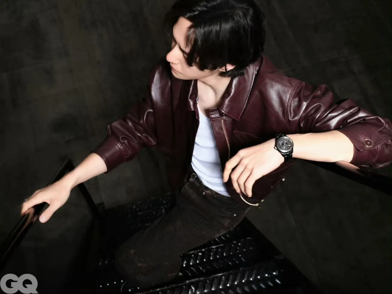 A moment captured by a fan of Wang Yibo
