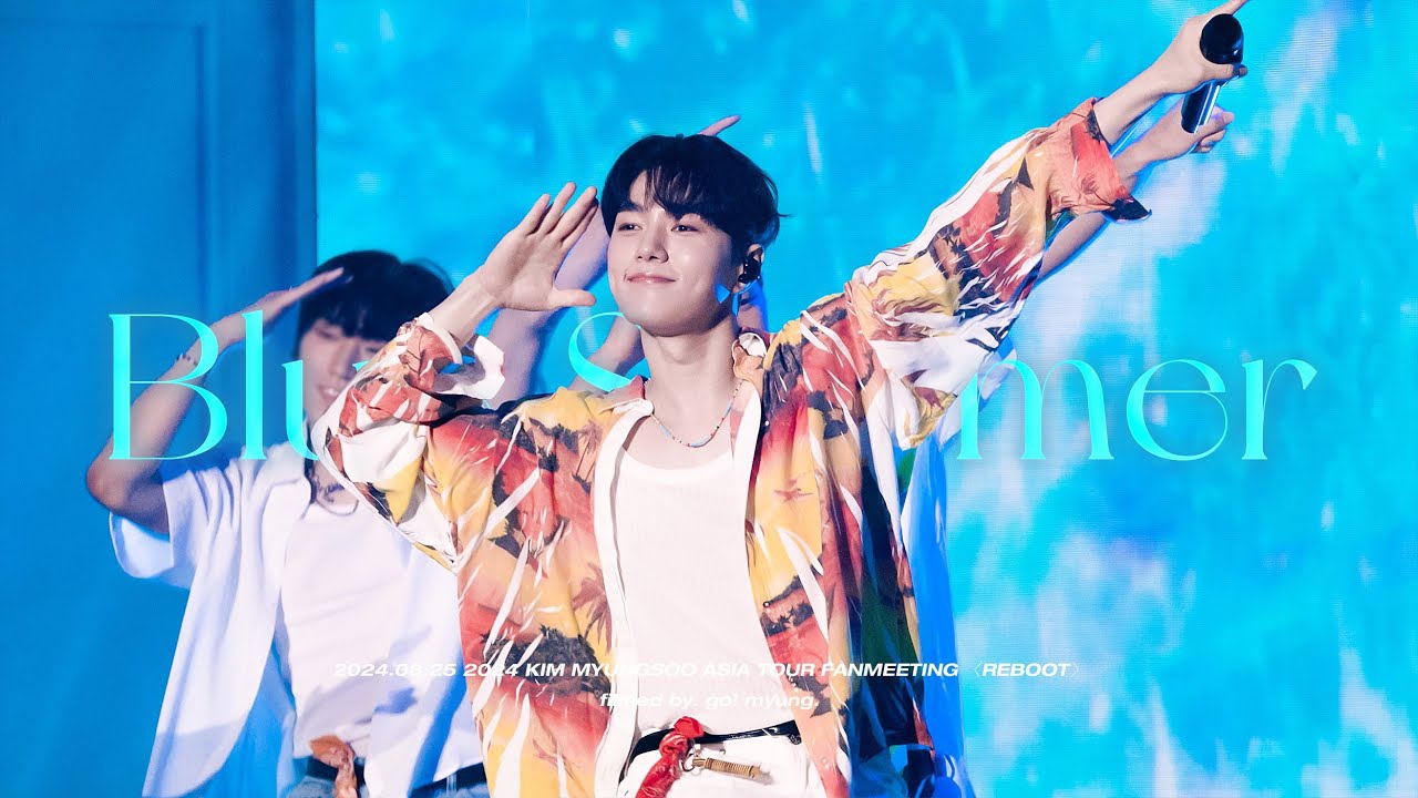 Behind-the-scenes cut of Kim Myungsoo (L)