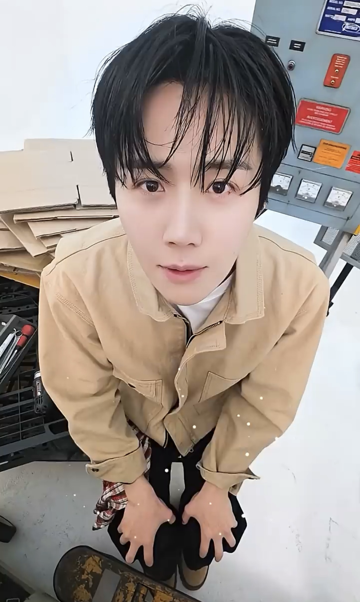 ファンが撮影したキム・ソンホの瞬間