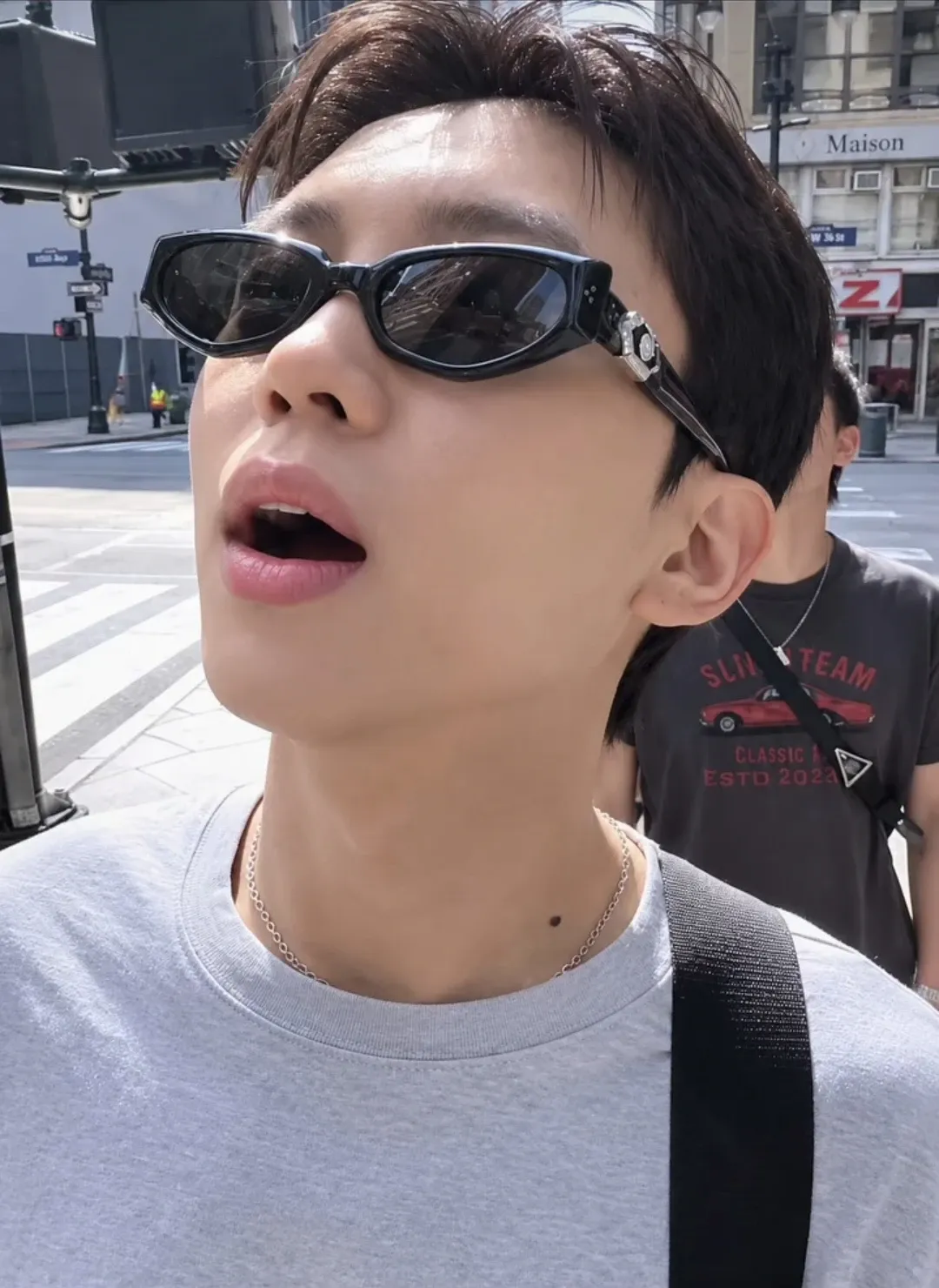 Behind-the-scenes cut of Lim Youngwoong