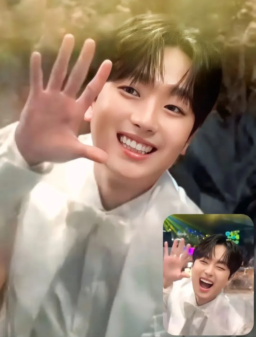 Momen yang diabadikan oleh penggemar Lee Chanwon