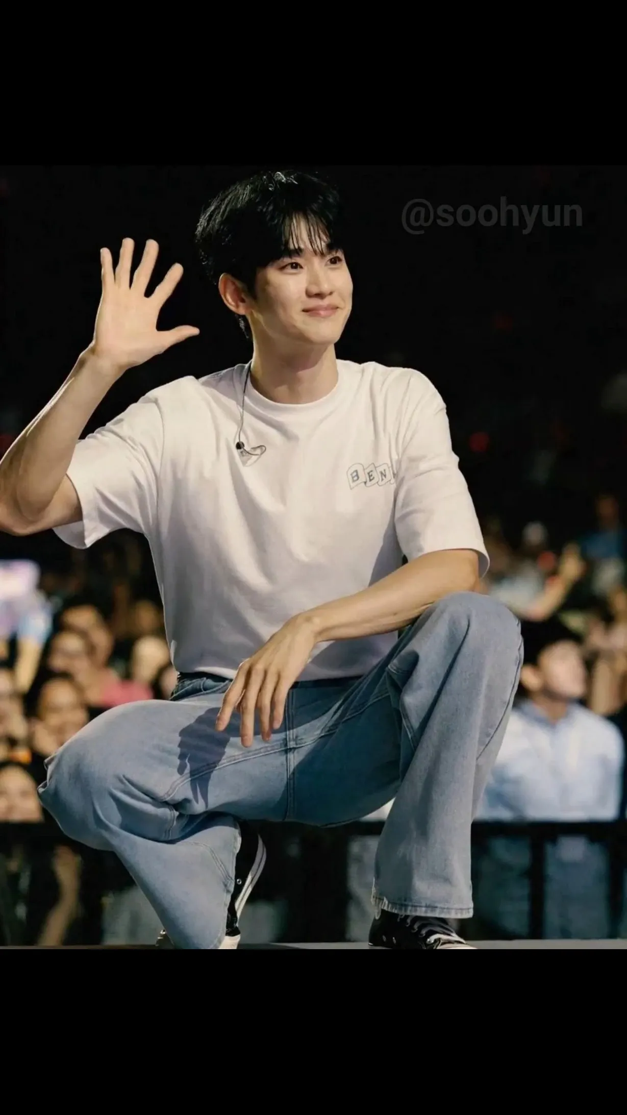 Recent activity shot of Kim Soohyun