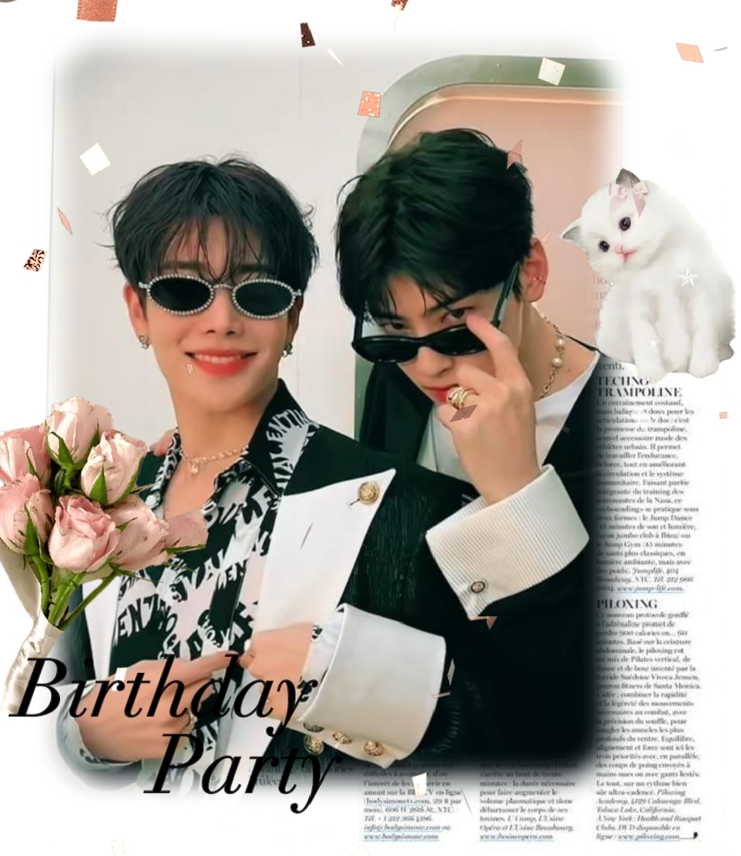 Behind-the-scenes cut of Cha Eunwoo