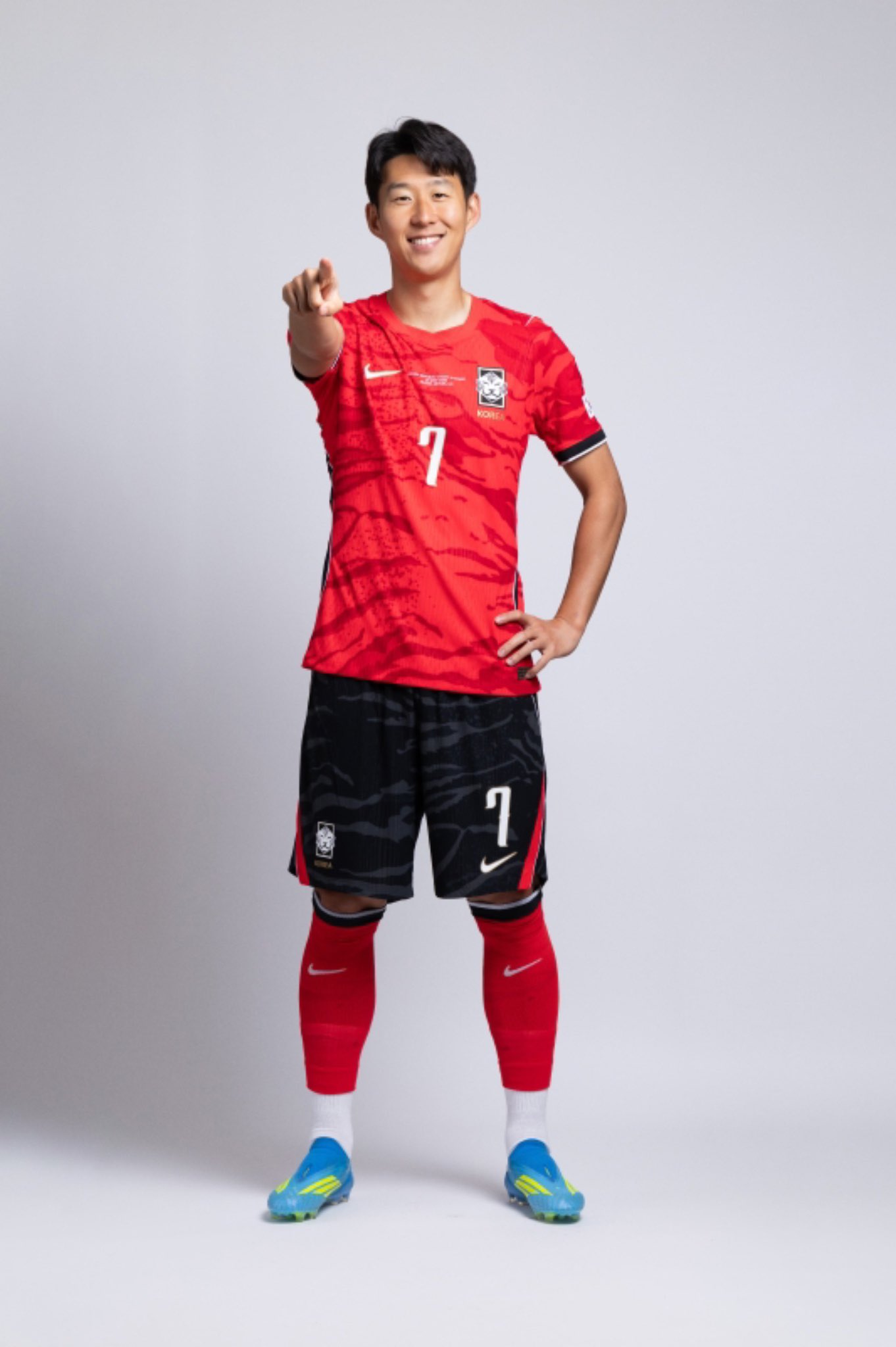 A moment captured by a fan of Son Heungmin