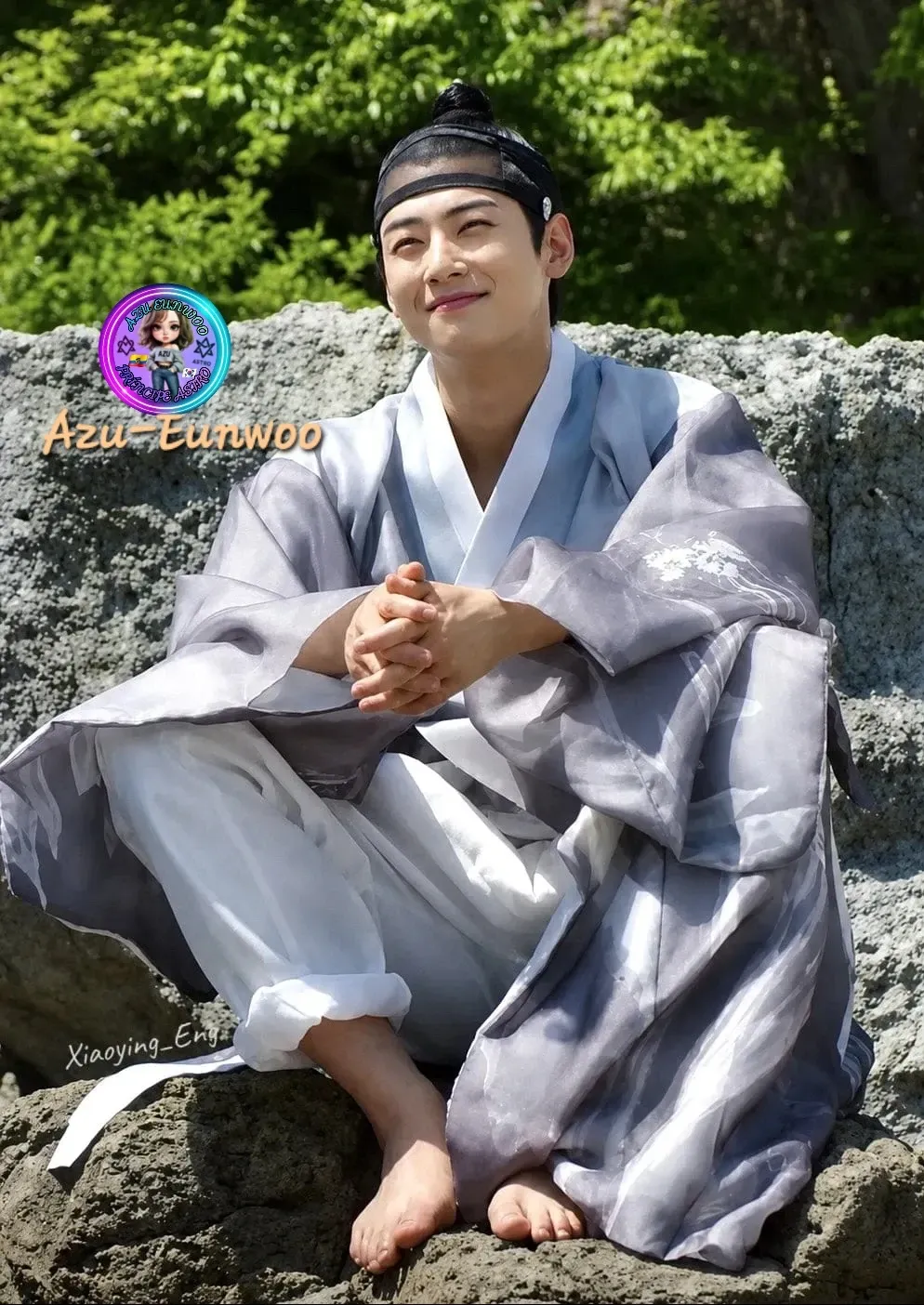 Recent activity shot of Cha Eunwoo
