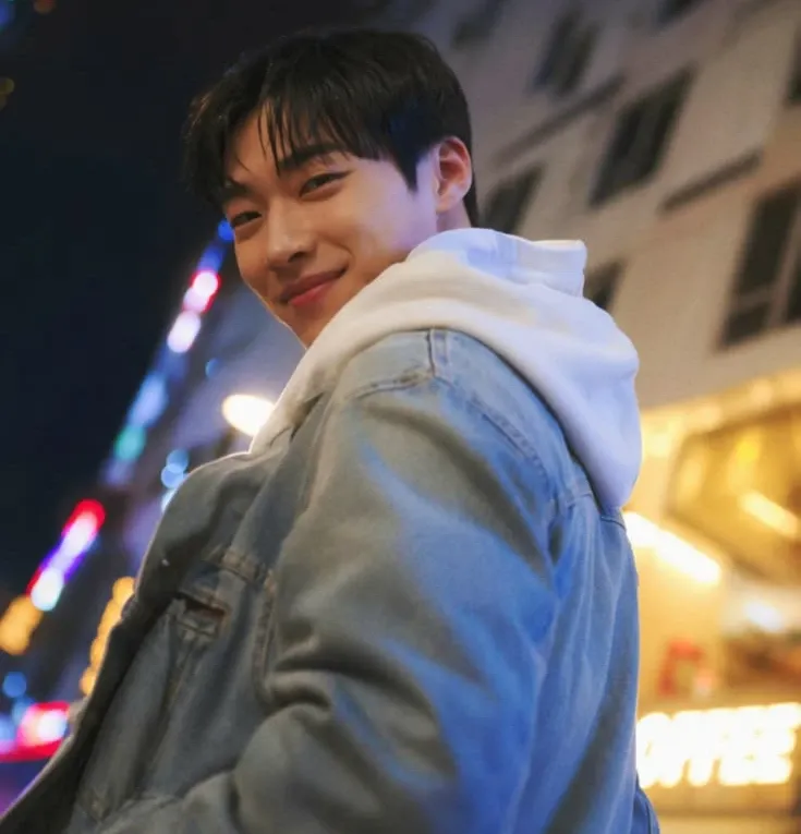 Behind-the-scenes cut of Woo Dohwan