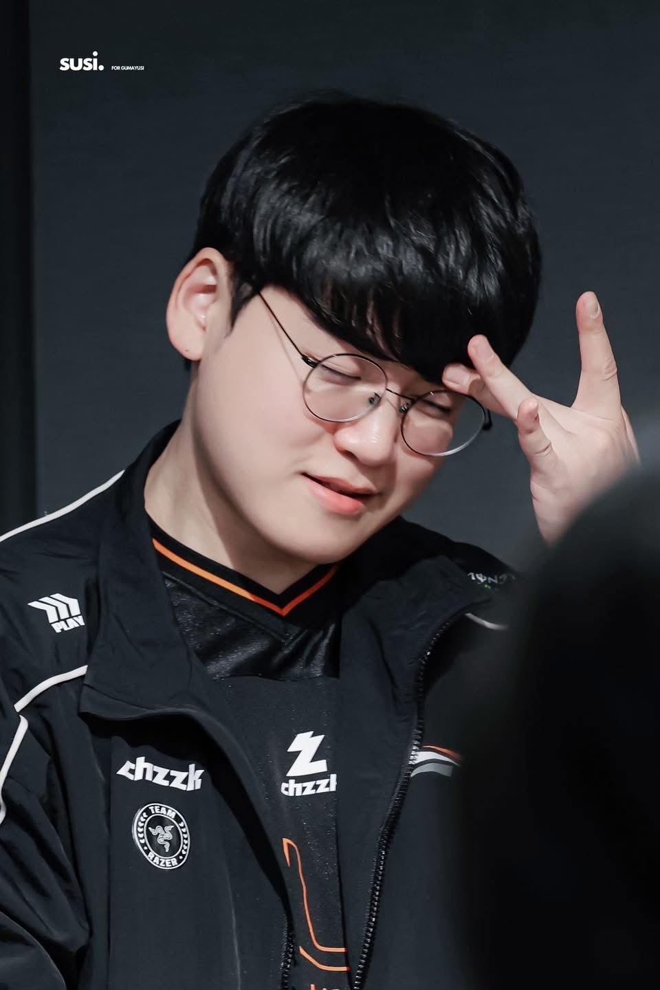 Recent activity shot of Gumayusi