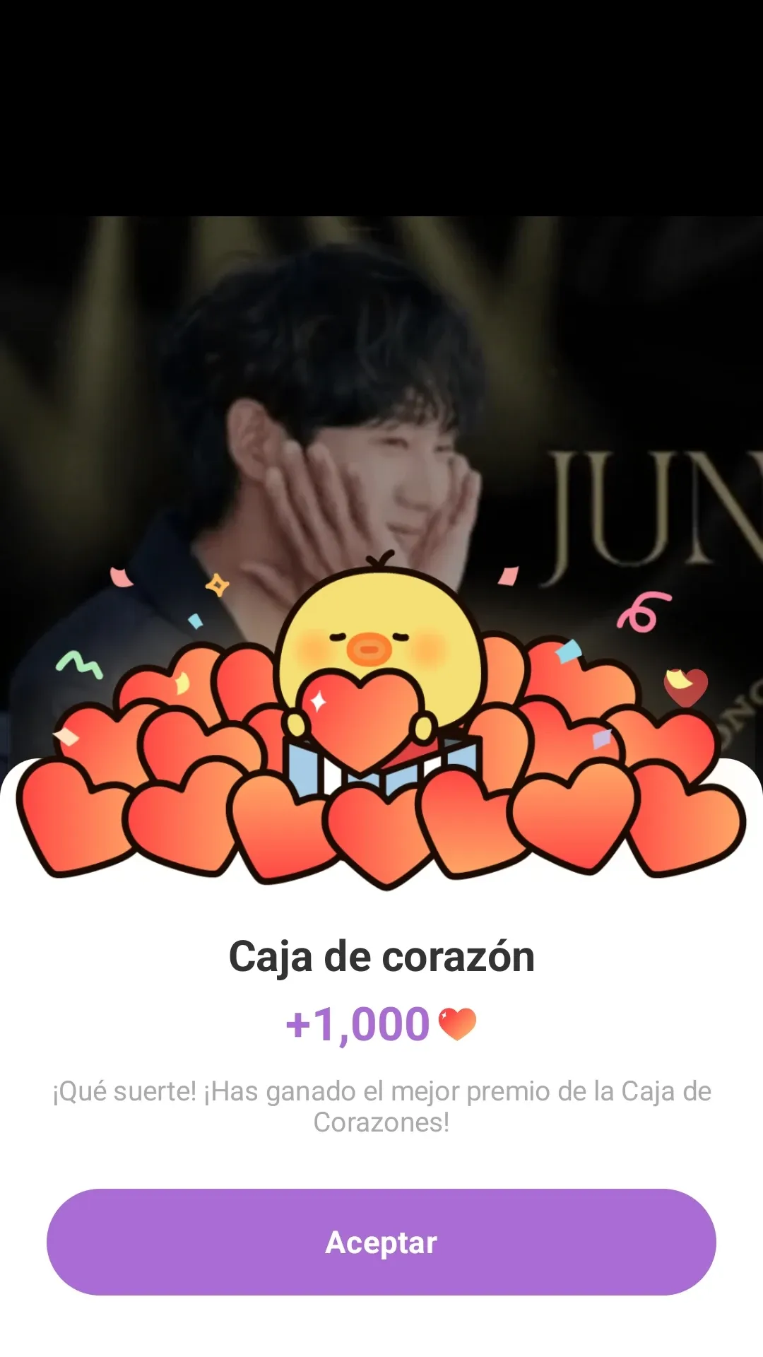 Wallpaper emosional yang dibagikan penggemar untuk Jung Haein