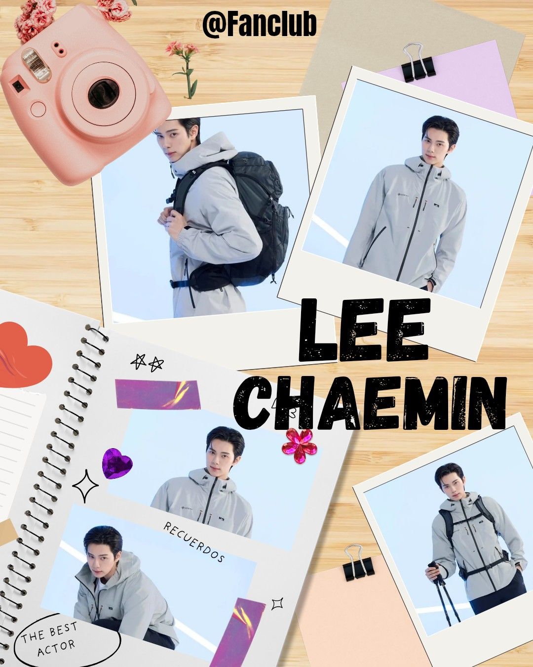Behind-the-scenes cut of Lee Chaemin
