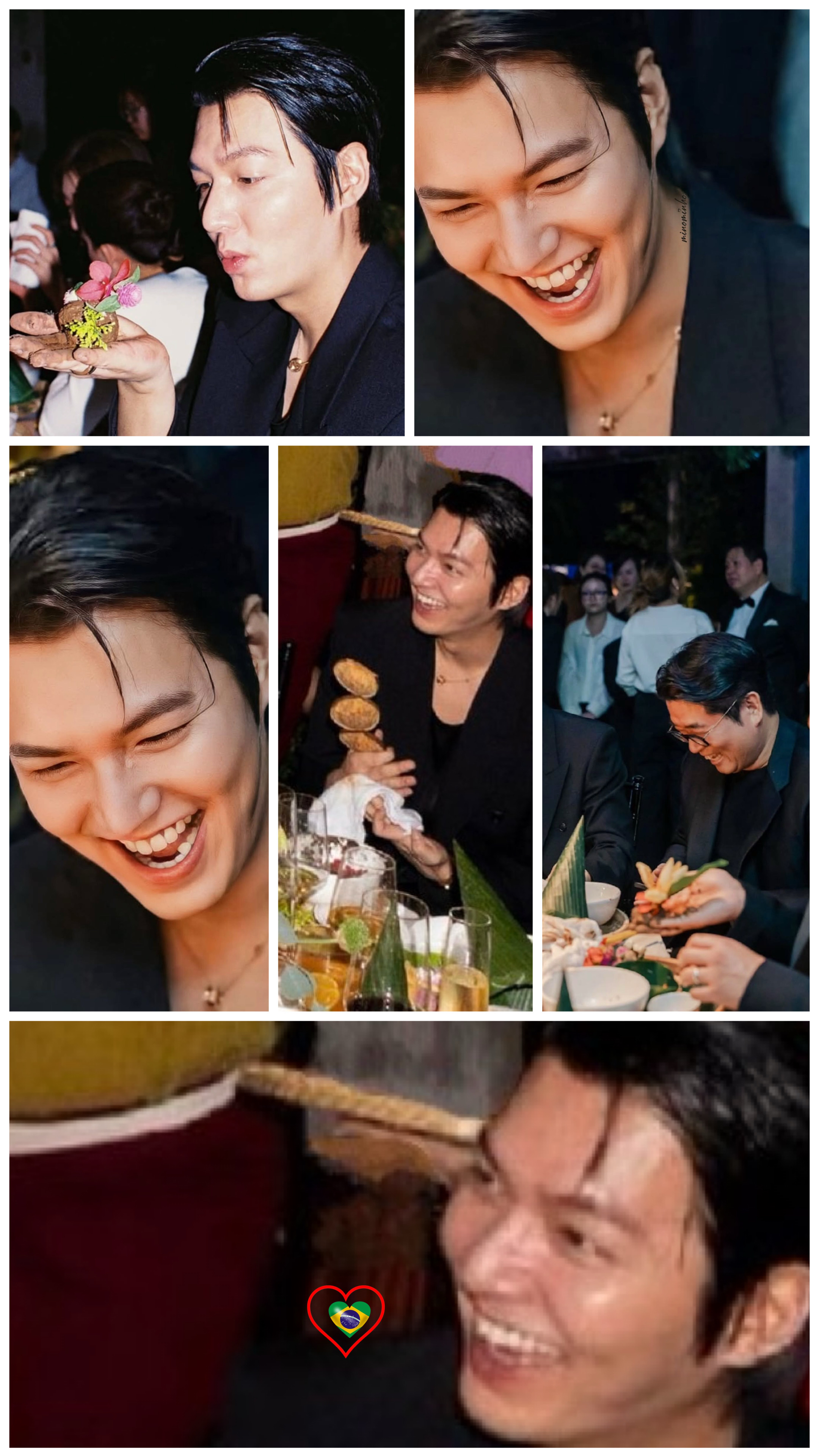 粉絲拍下的李敏鎬瞬間