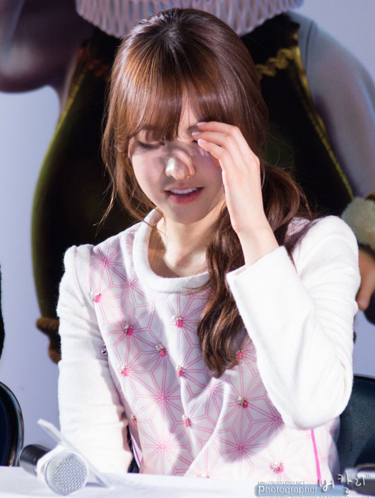 A moment captured by a fan of Park Boyoung