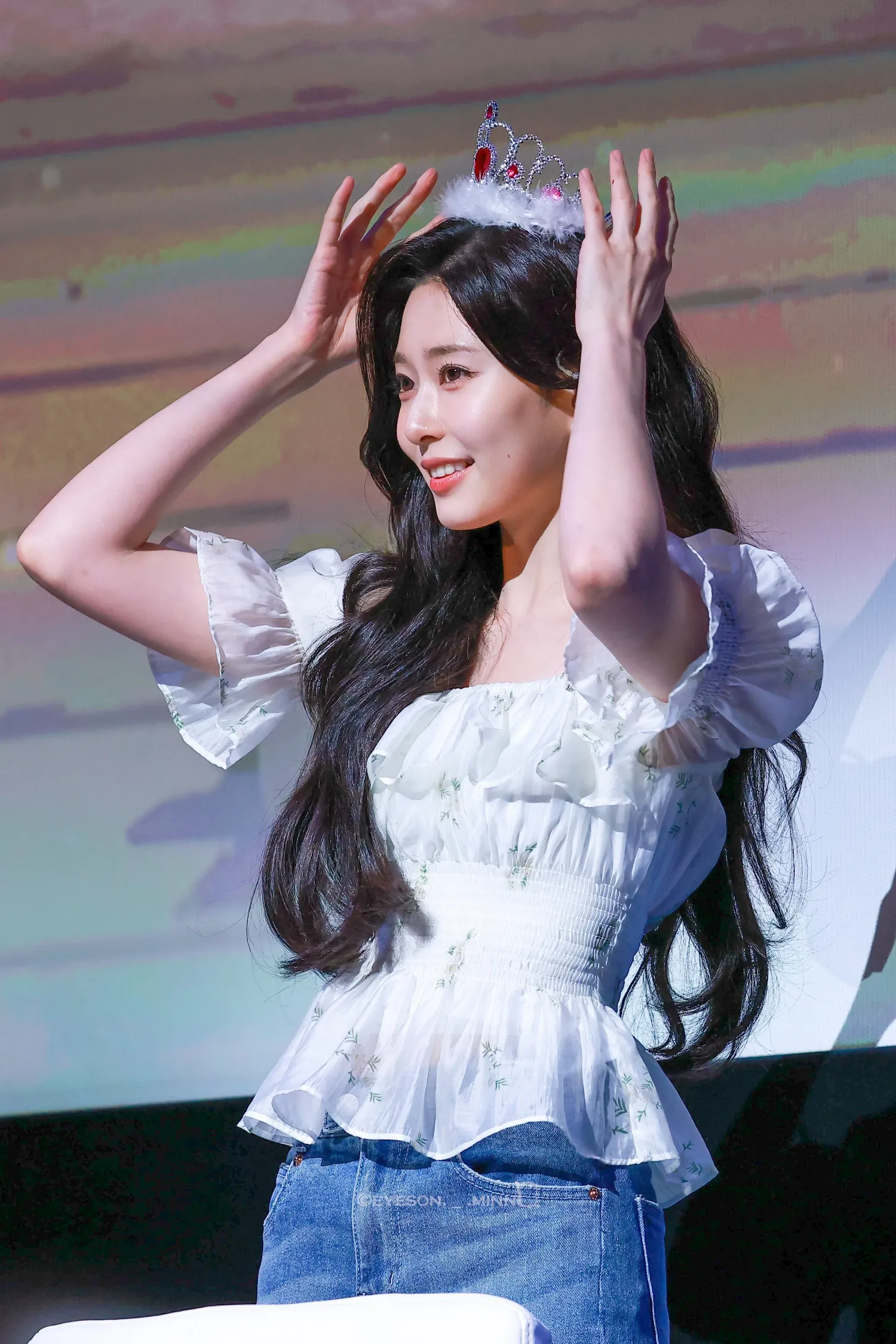 Recent activity shot of Kim Minju