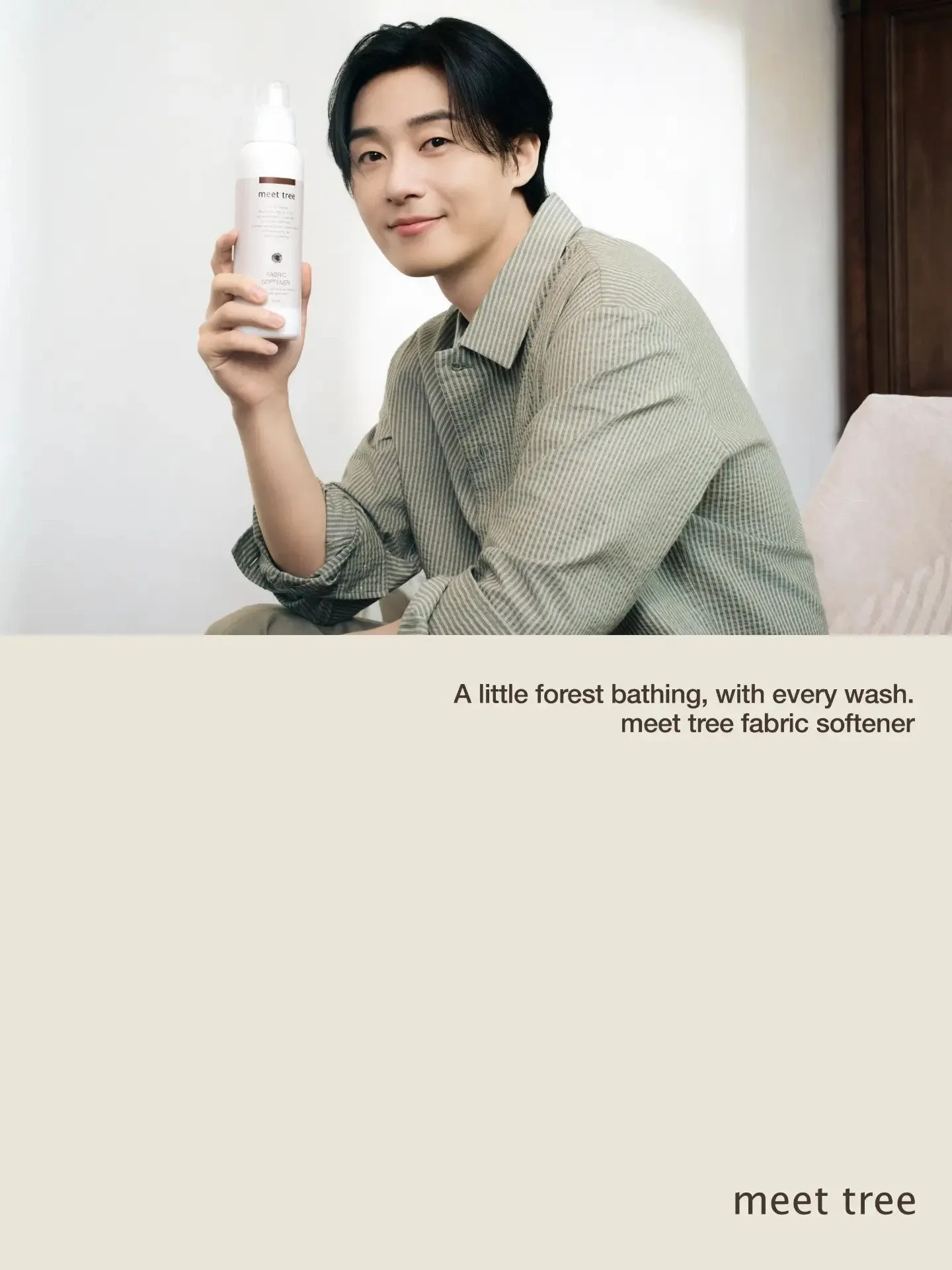Behind-the-scenes cut of Park Seojoon