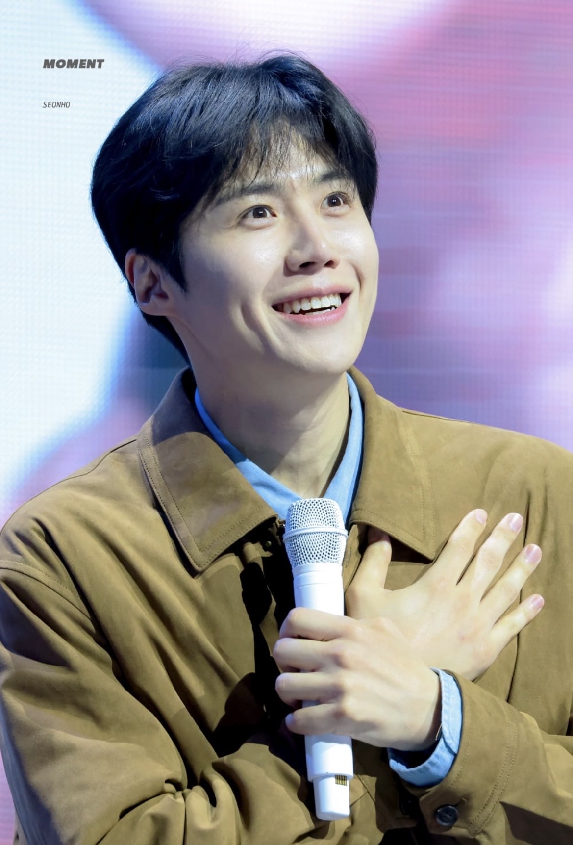 Behind-the-scenes cut of Kim Seonho