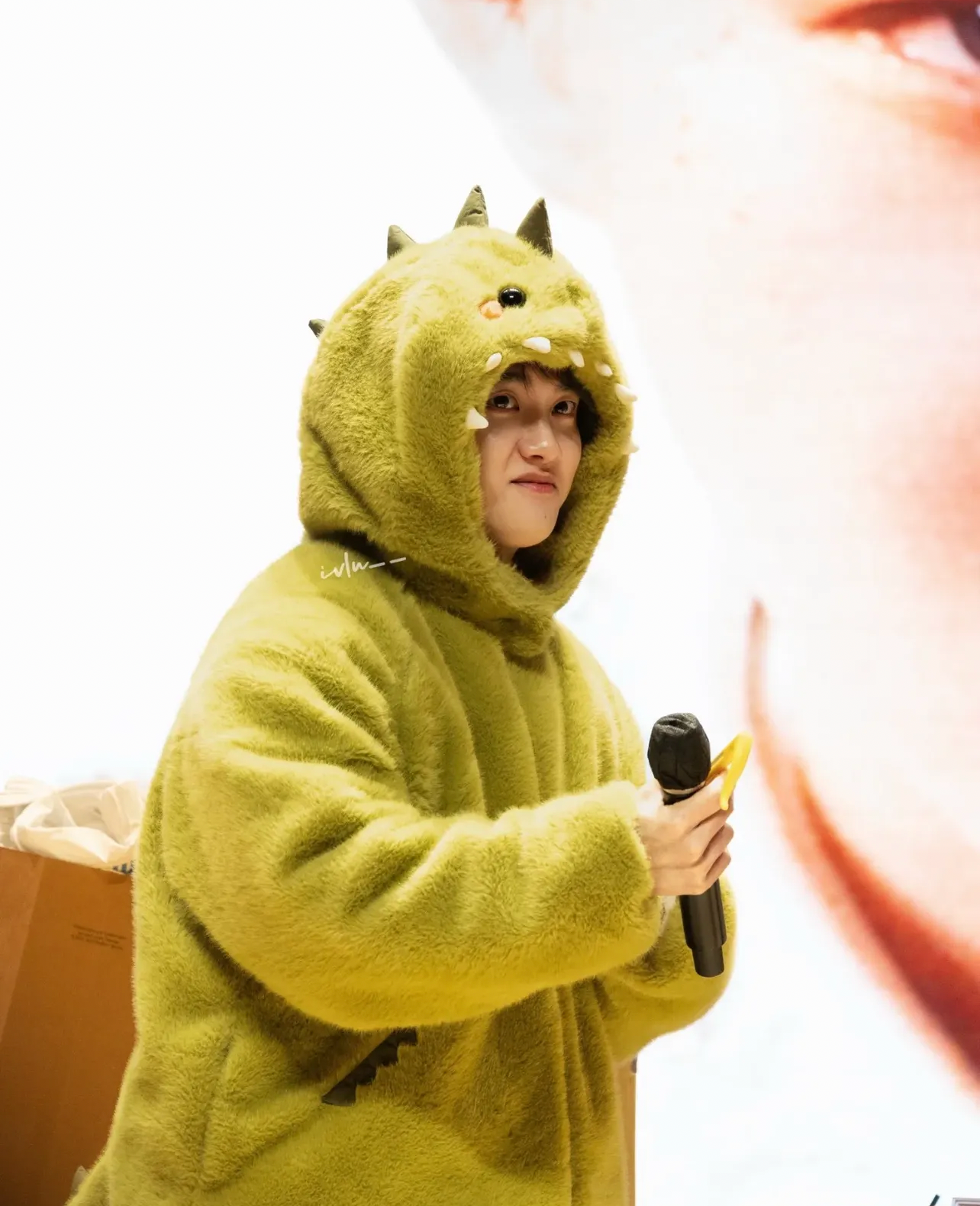 A moment captured by a fan of Doh Kyungsoo (D.O.)