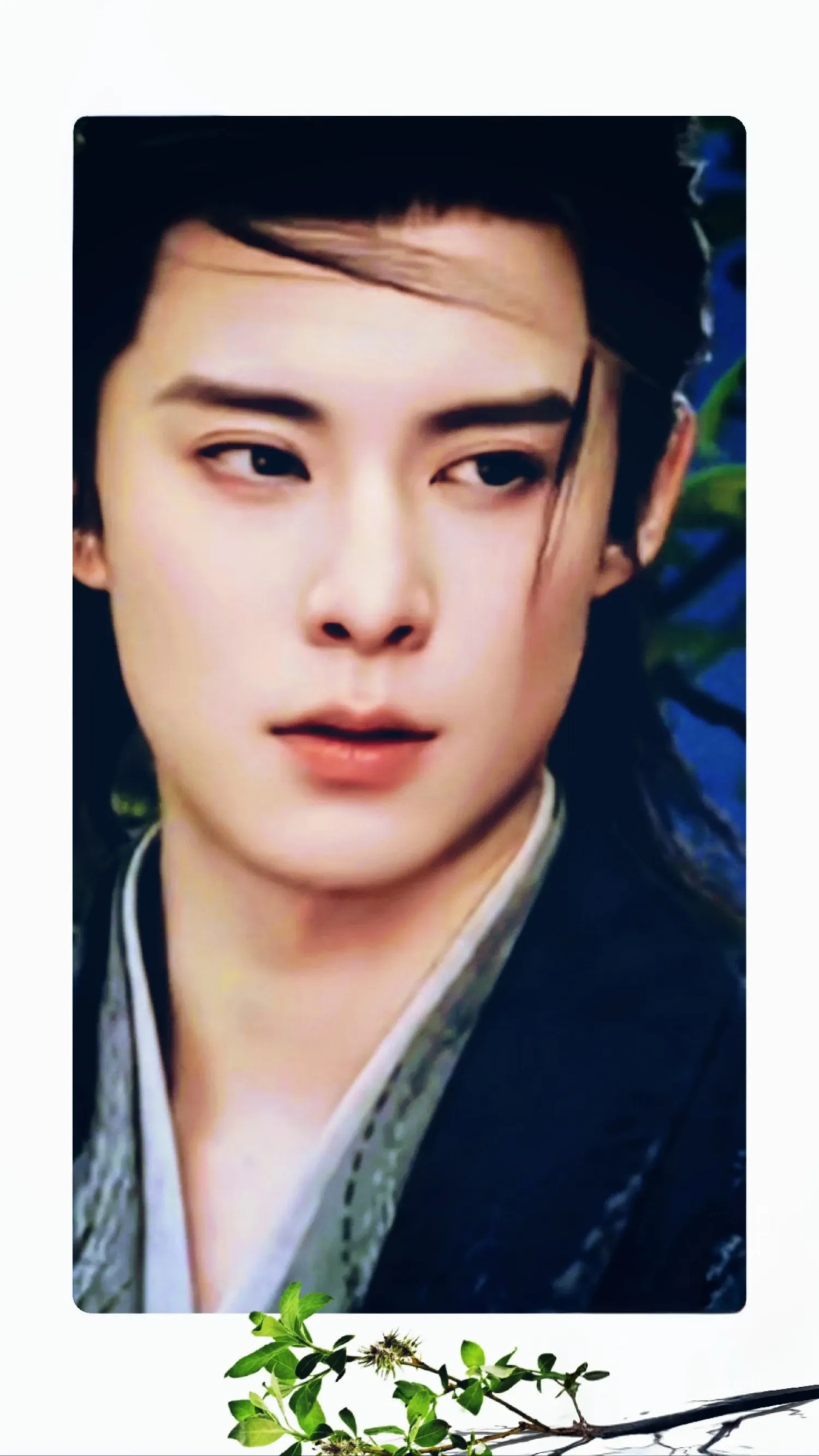Special wallpaper made by Dylan Wang's fans