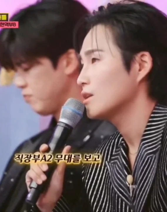 Behind-the-scenes cut of Kim Heejae