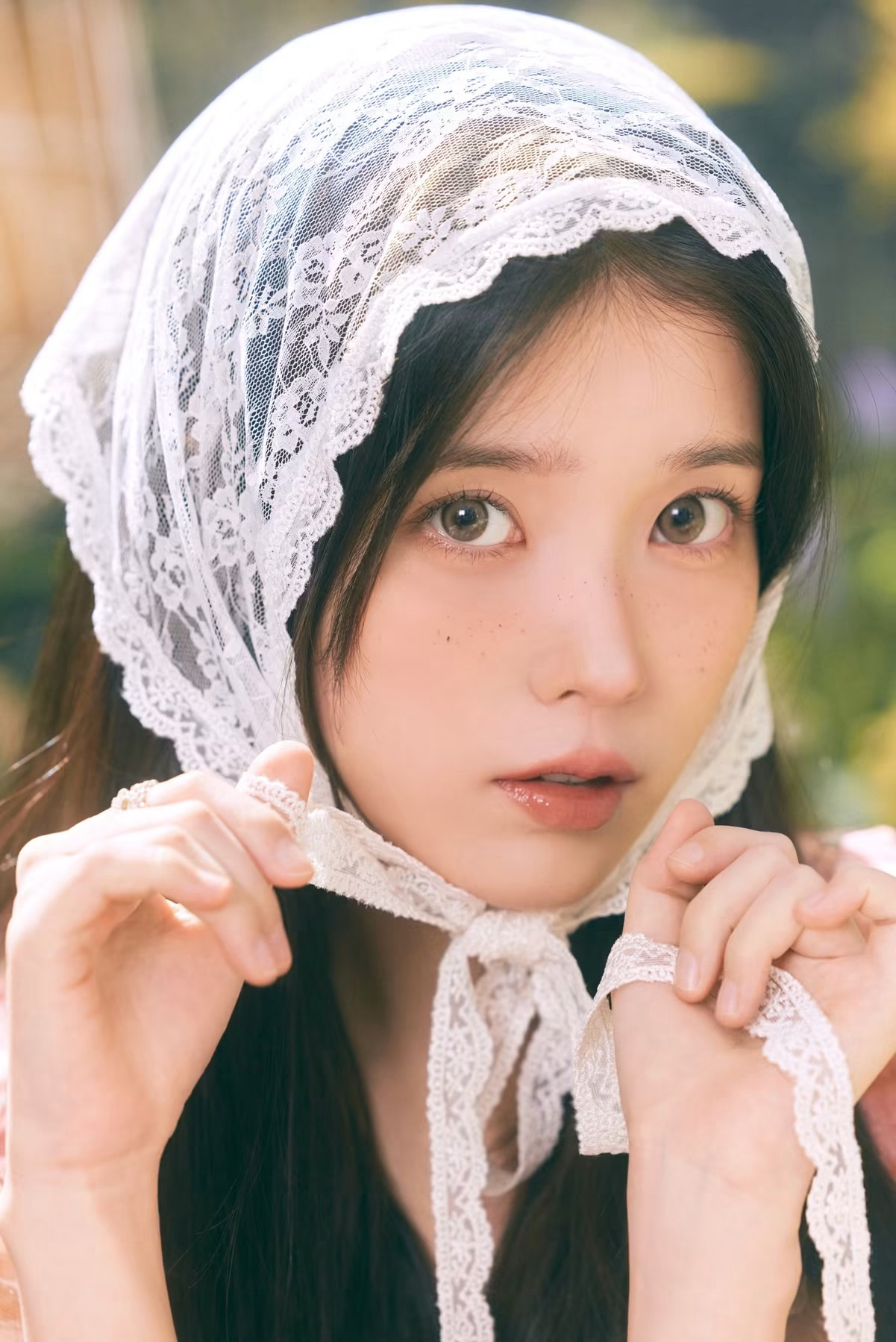 ファンが撮影したIUの瞬間