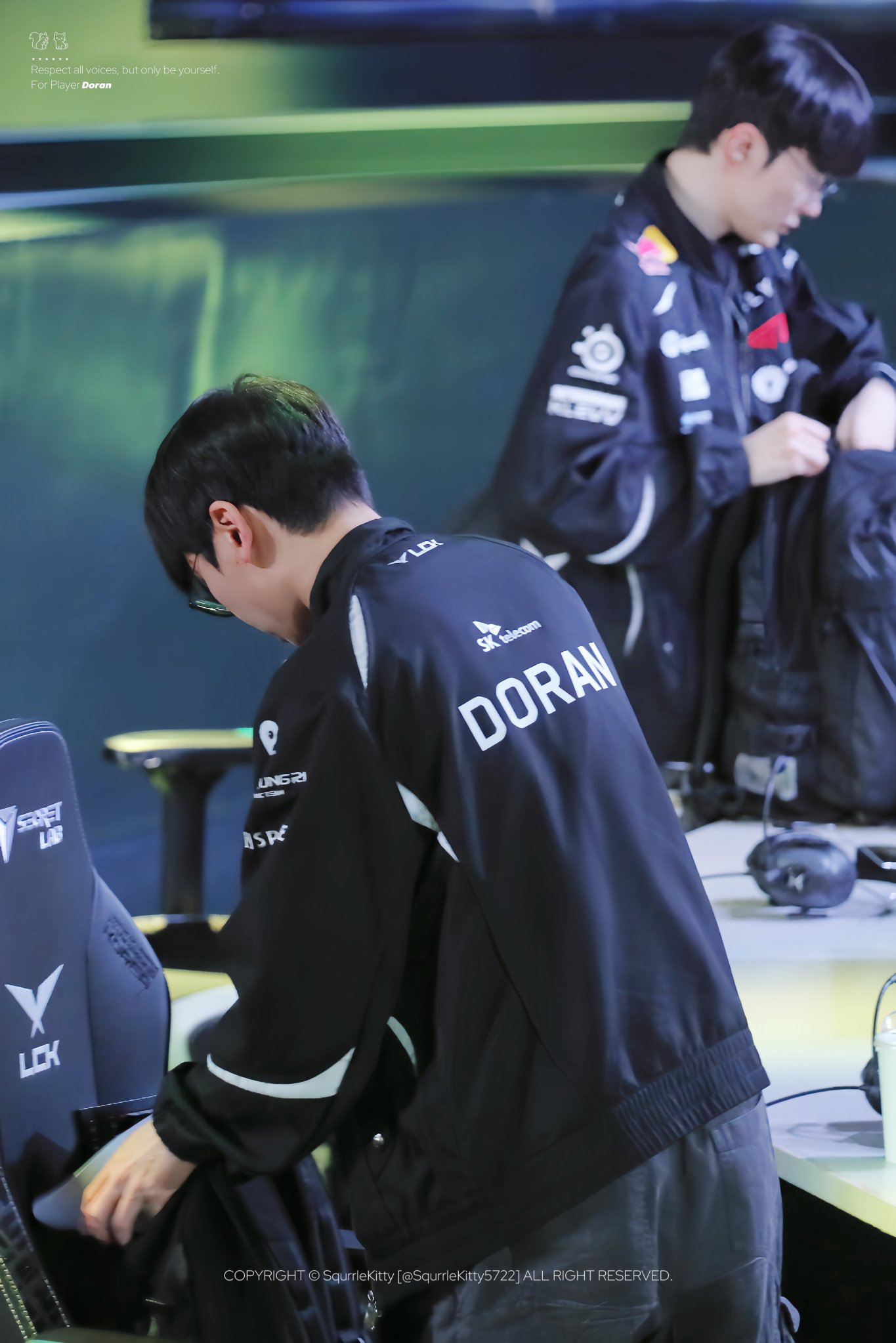 粉丝拍下的Doran瞬间