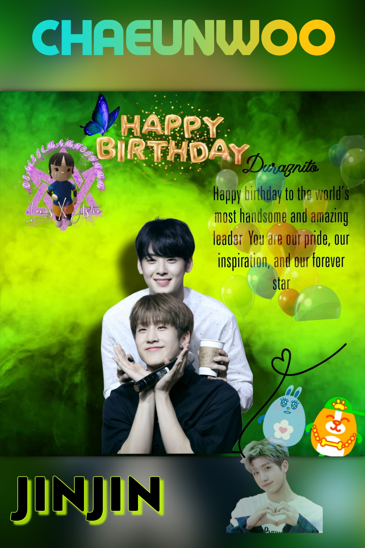 Behind-the-scenes cut of Cha Eunwoo