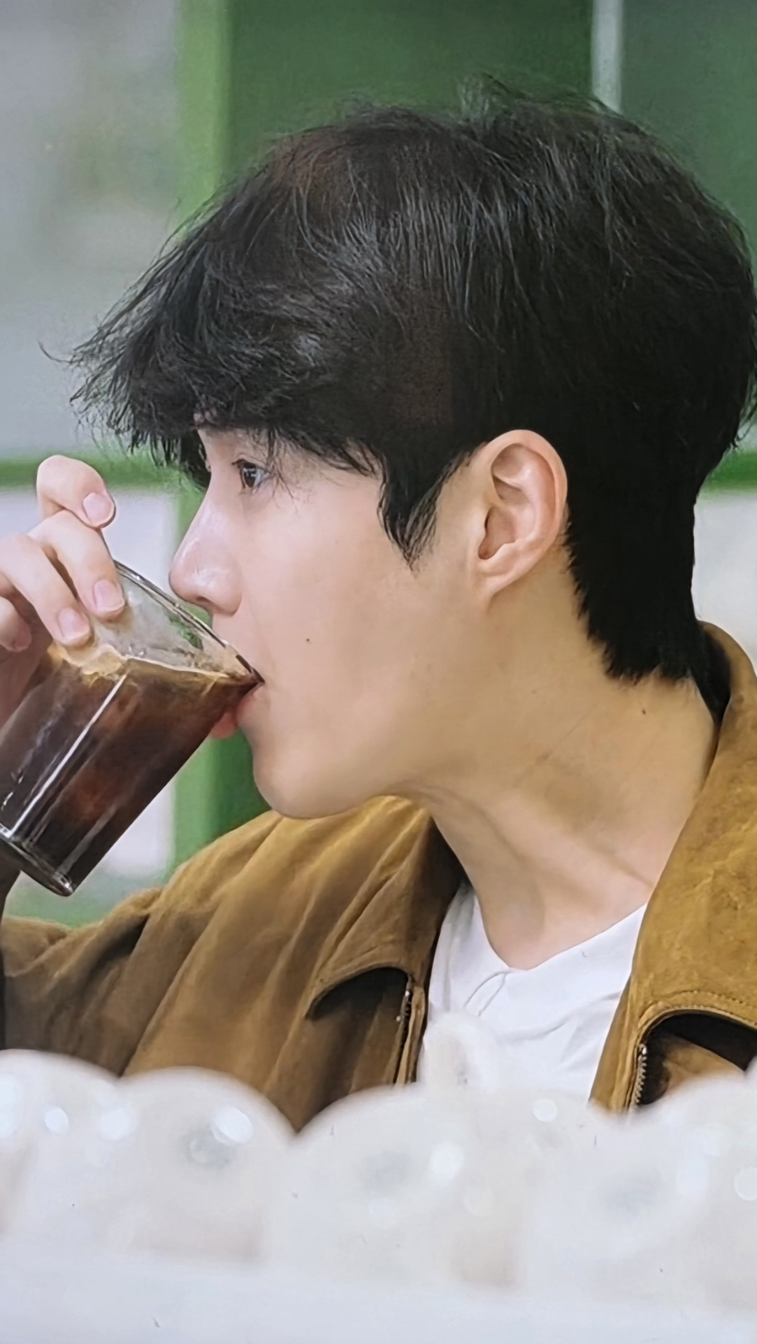 A moment captured by a fan of Kim Seonho