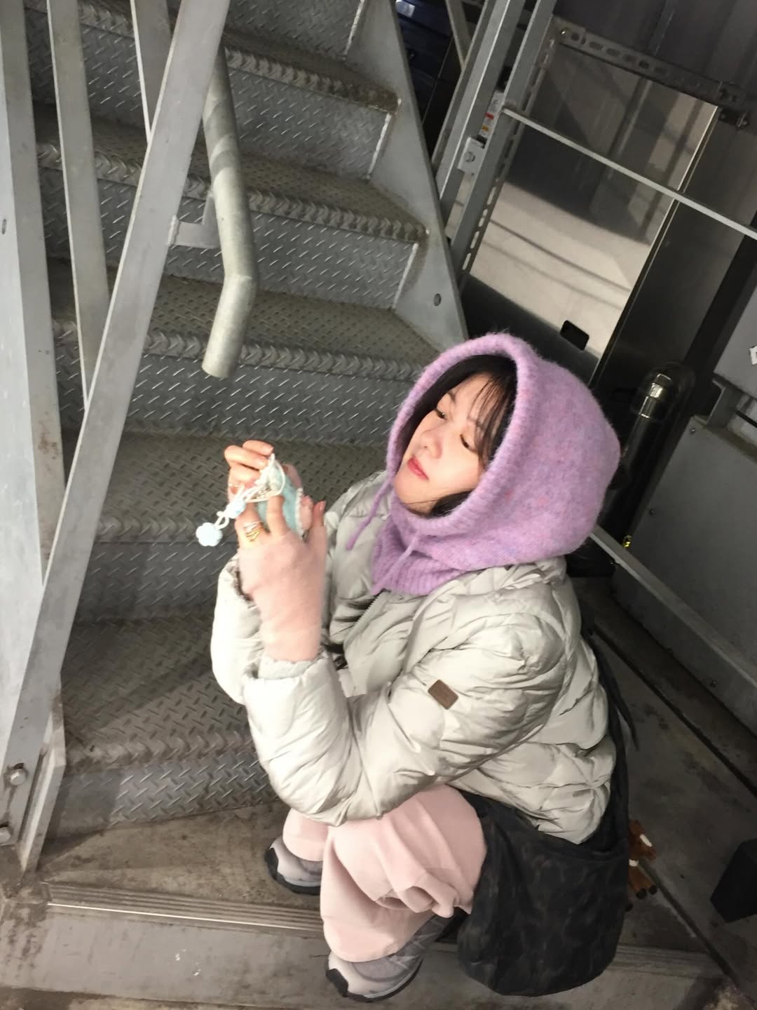 Behind-the-scenes cut of Jung Somin