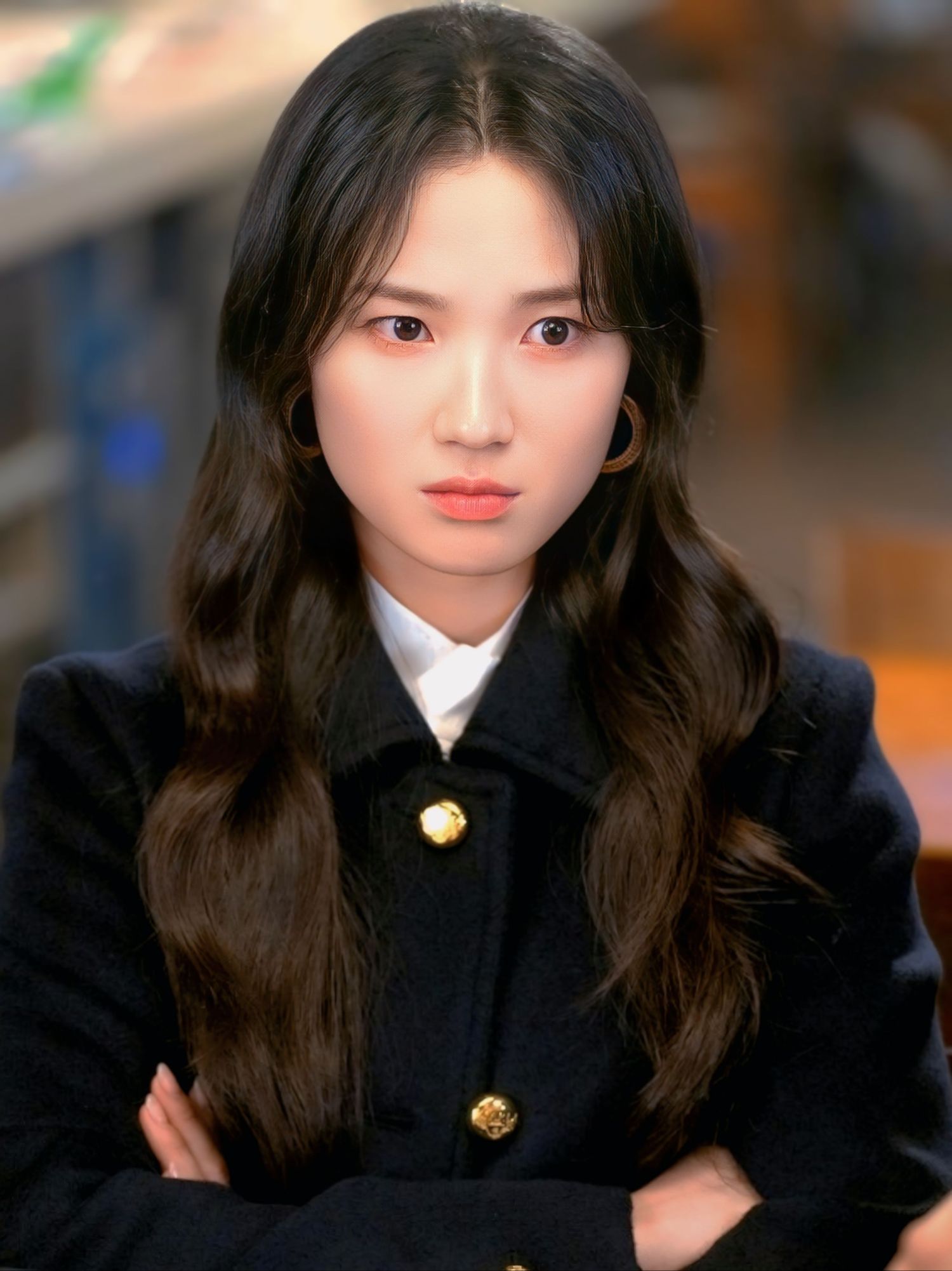 Behind-the-scenes cut of Kim Hyeyoon