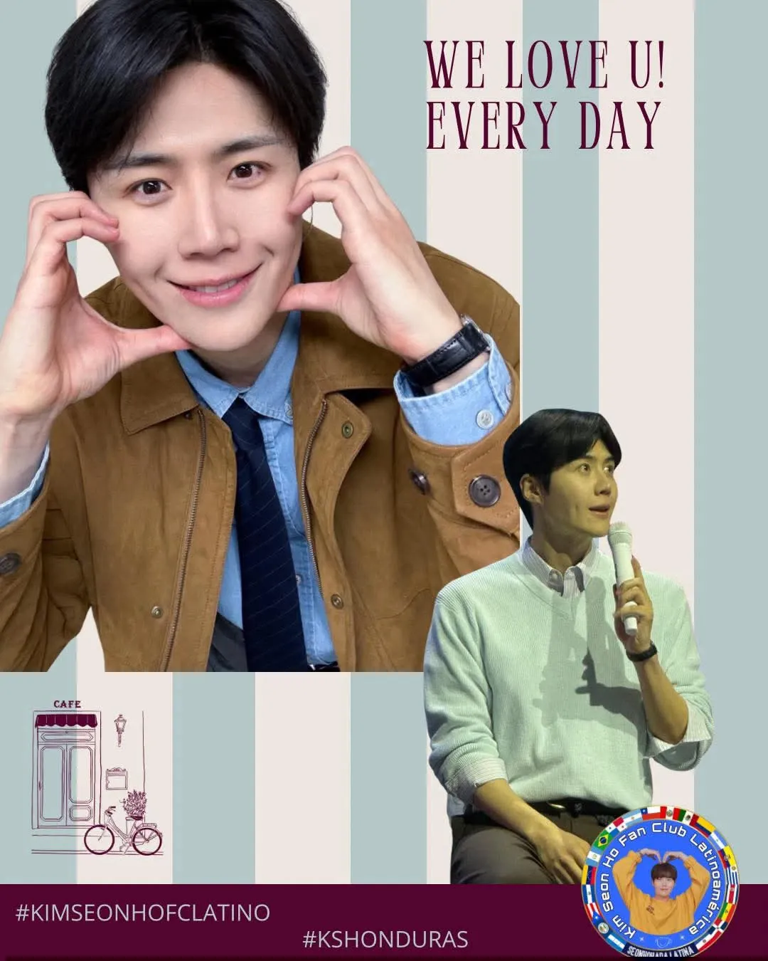 Behind-the-scenes cut of Kim Seonho