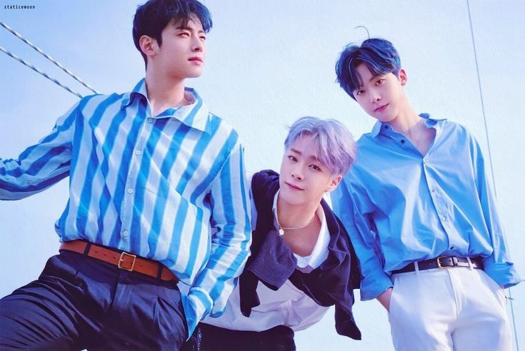 Behind-the-scenes cut of Cha Eunwoo