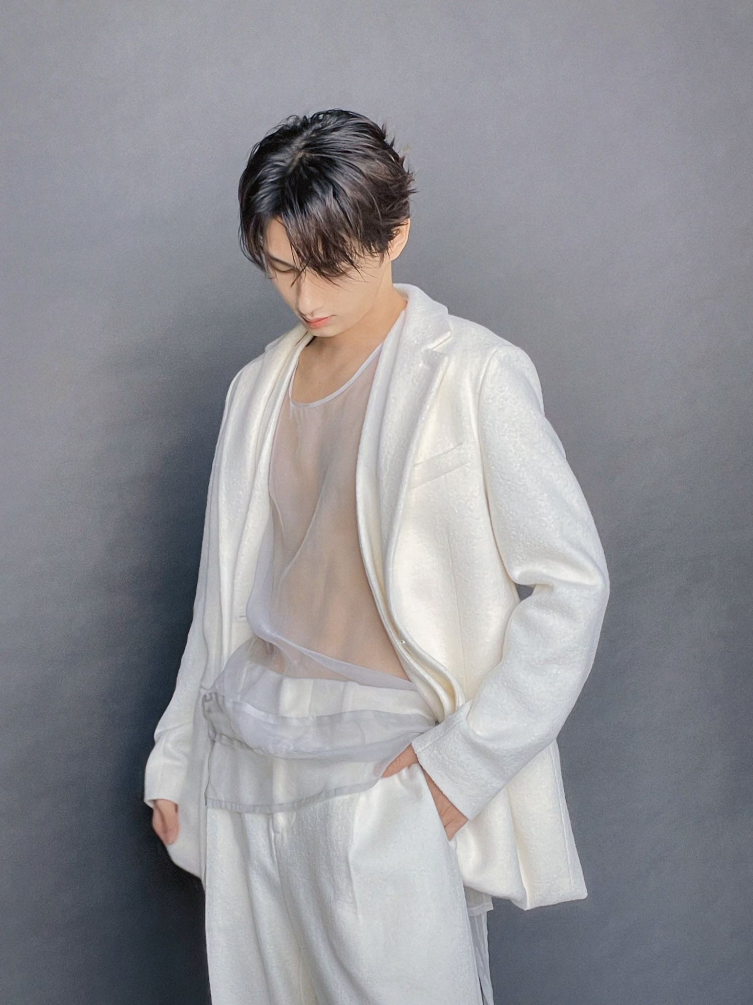 Behind-the-scenes cut of Wen Junhui