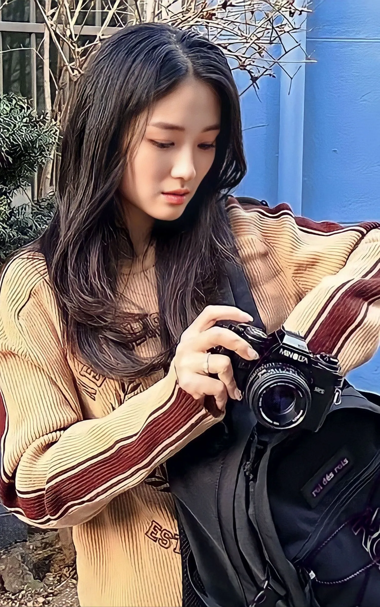A moment captured by a fan of Kim Hyeyoon