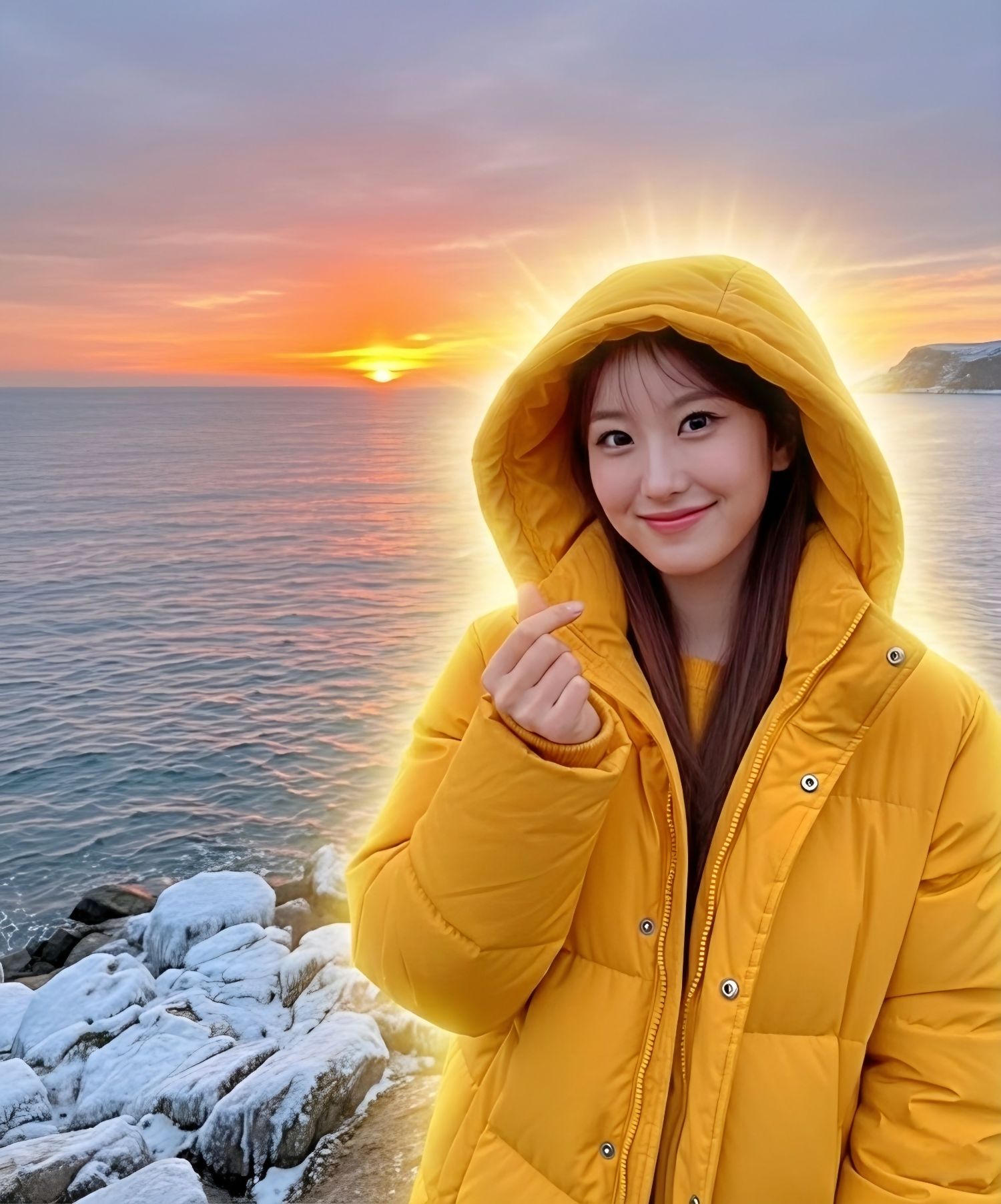 A moment captured by a fan of Oh Yujin