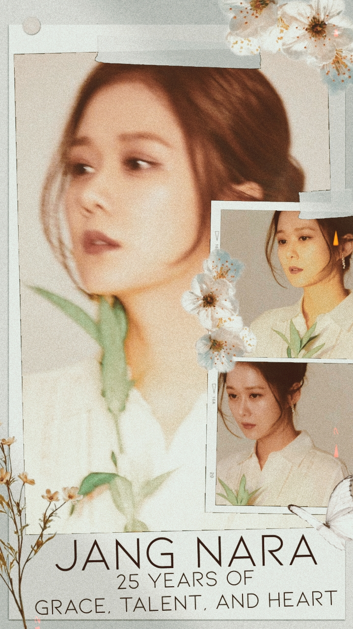 A moment captured by a fan of Jang Nara