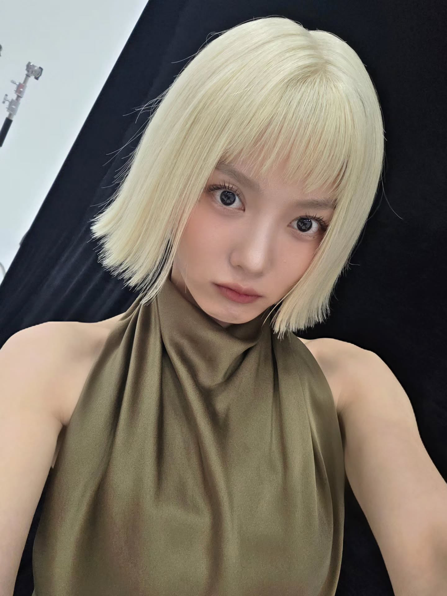 Behind-the-scenes cut of Kim Youjung