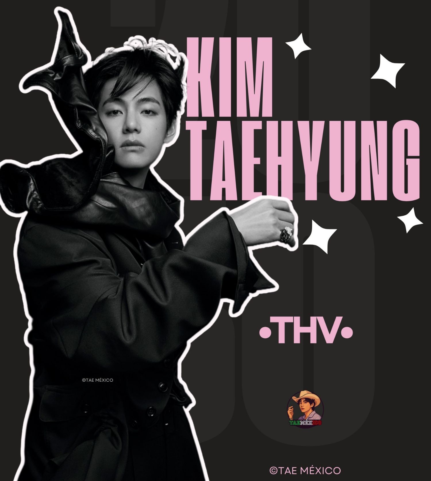 Recent activity shot of Kim Taehyung (V)
